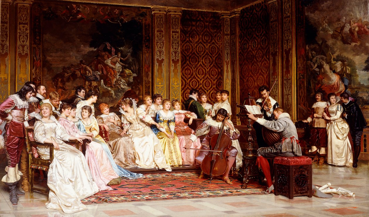 Konserten, av Joseph Frederick Charles Soulacroix