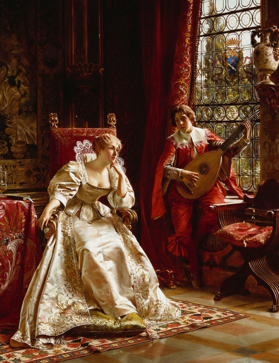 Serenade av Joseph Frederick Charles Soulacroix