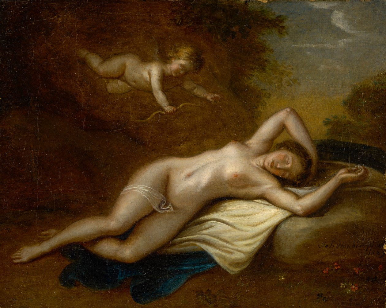Venus og Amor av Joseph Hauber