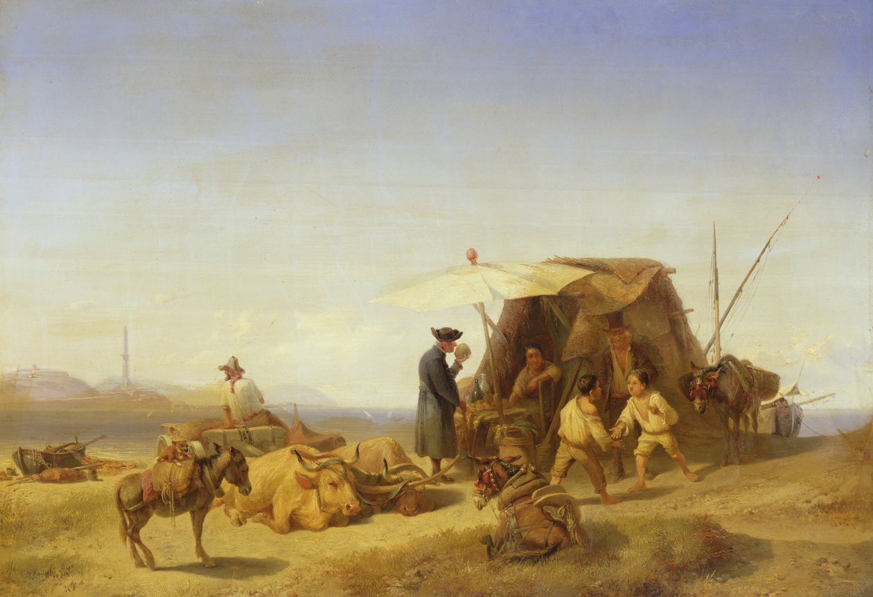 Landskap i Italia av Joseph Heinrich Marr
