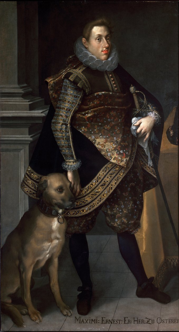 Portrett av erkehertug Ernest av Joseph Heintz