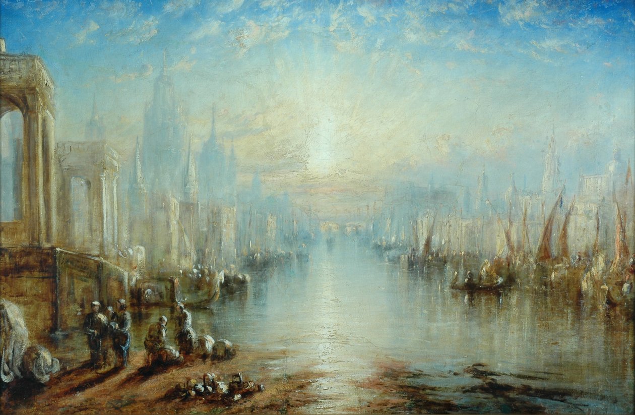 Capriccio, Venezia av Joseph Mallord William Turner