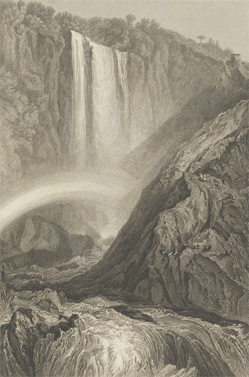 Cascade of Terni, ca. 1820 av Joseph Mallord William Turner