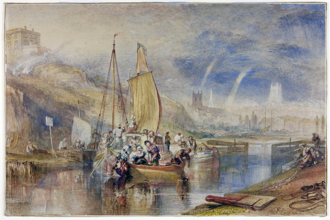 Nottingham av Joseph Mallord William Turner