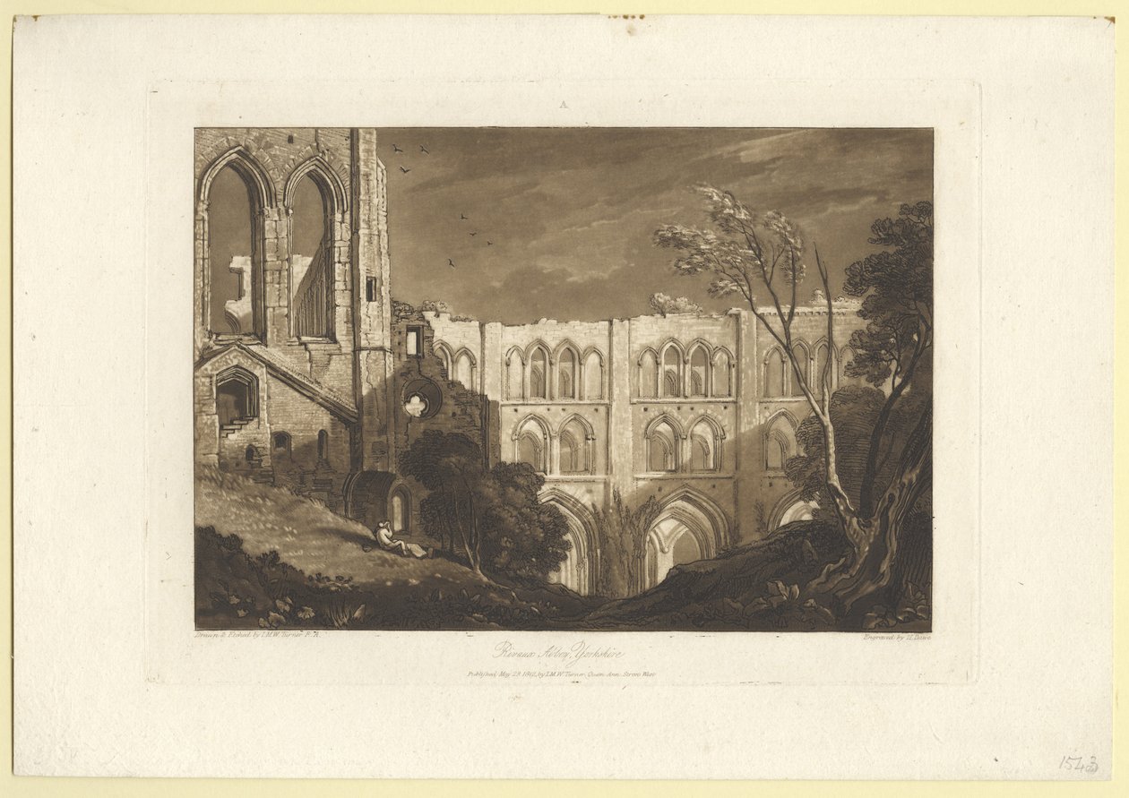 Abbey Rivals av Joseph Mallord William Turner