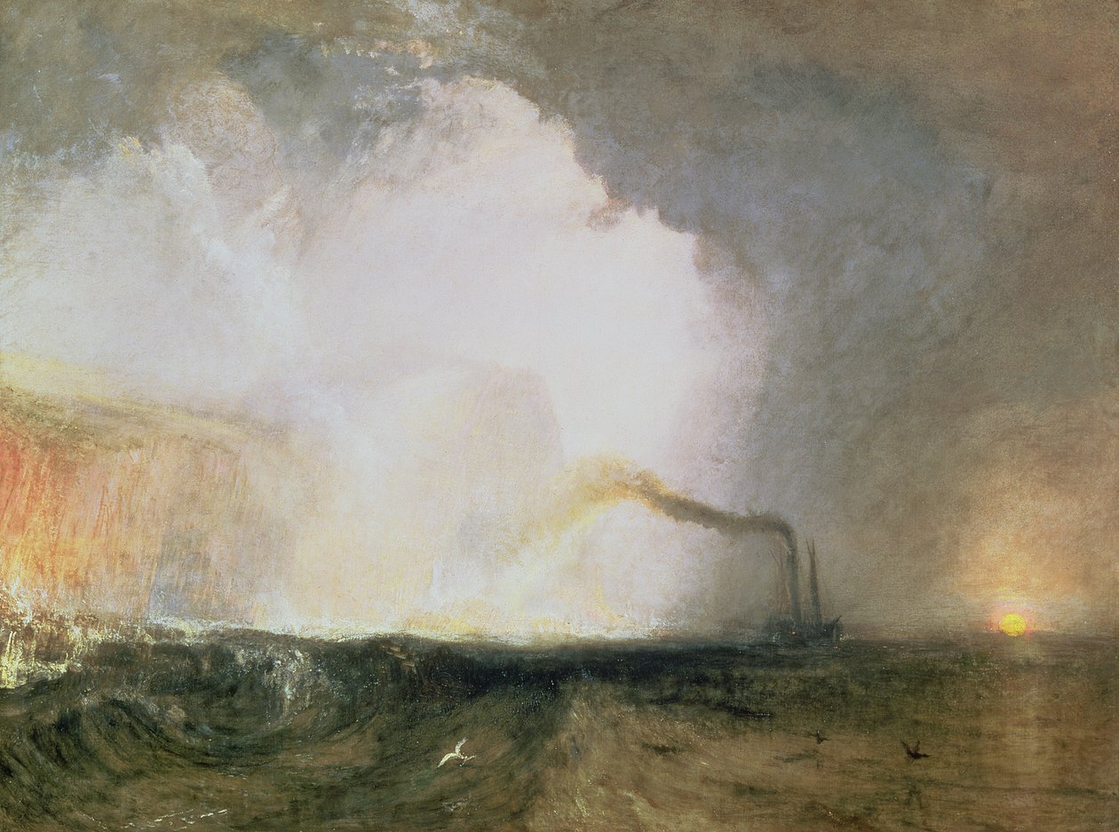 Staffa, Fingals hule av Joseph Mallord William Turner