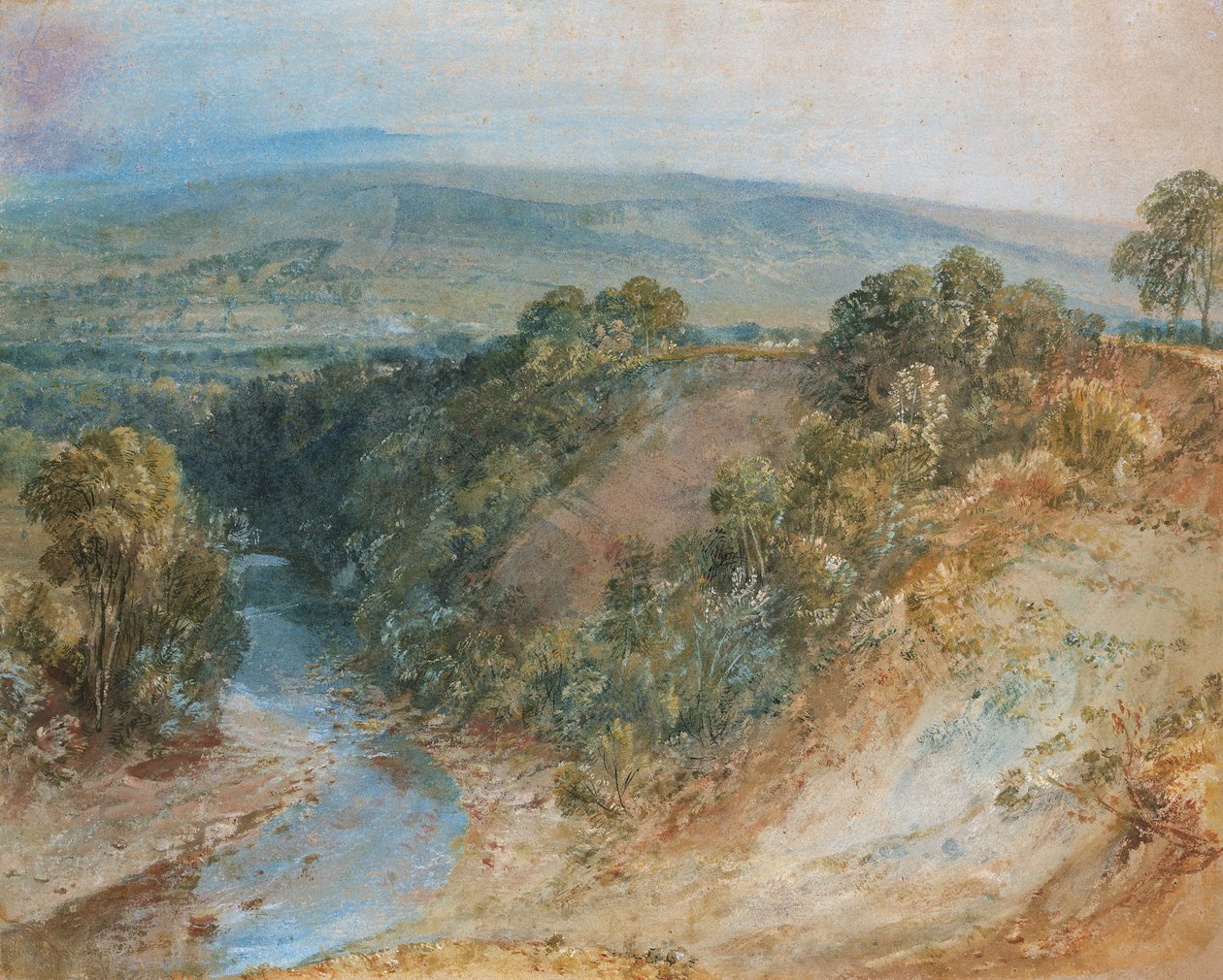 Valley of the Washburn av Joseph Mallord William Turner
