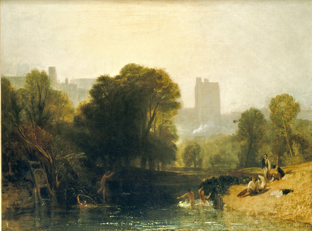 "Windsor slott" av Joseph Mallord William Turner