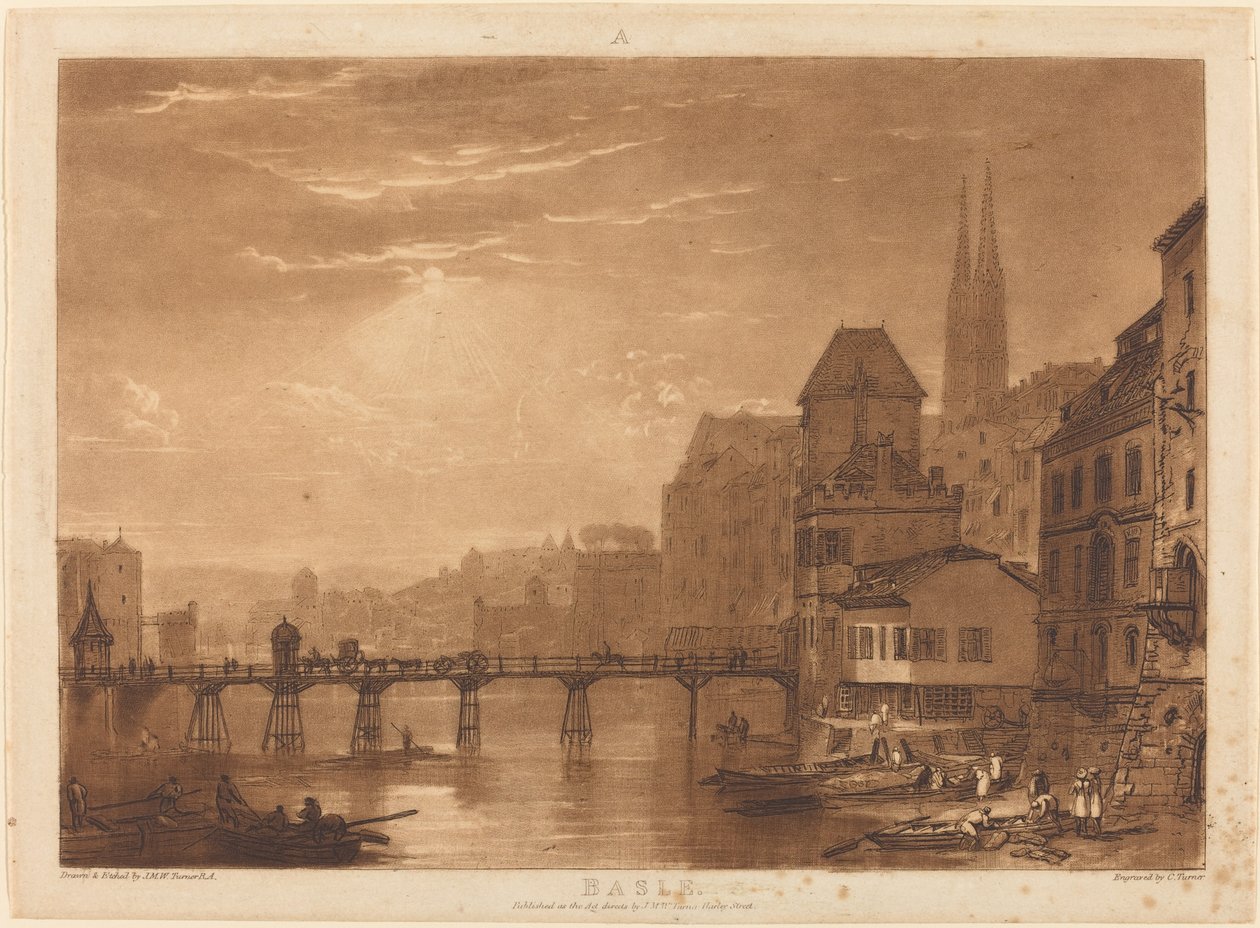 Basel av Joseph Mallord William Turner and Charles Turner