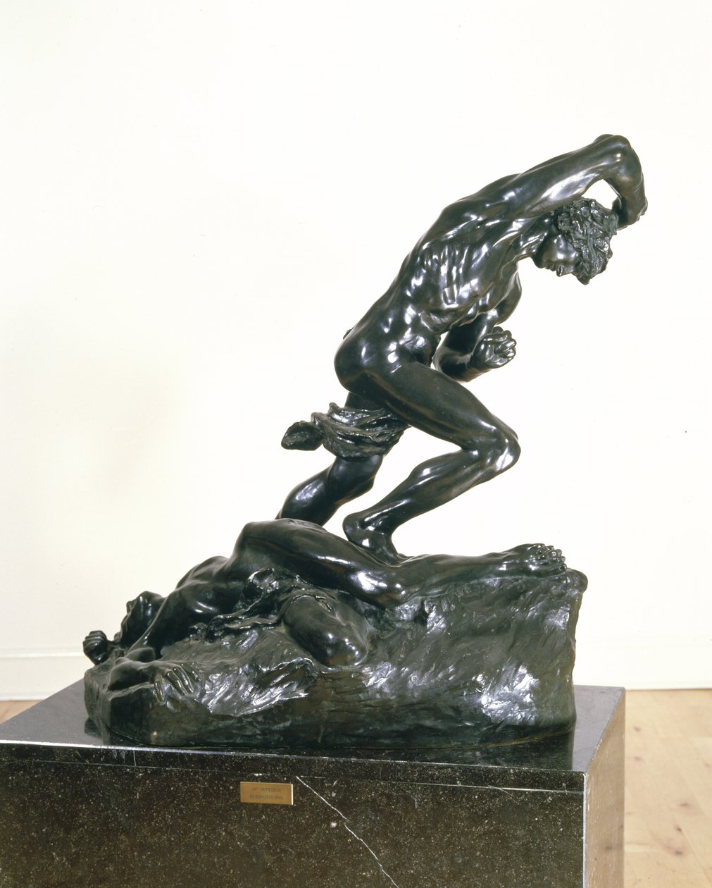 Erobreren, ca. 1890 (bronse) av Joseph Marie Thomas Lambeaux