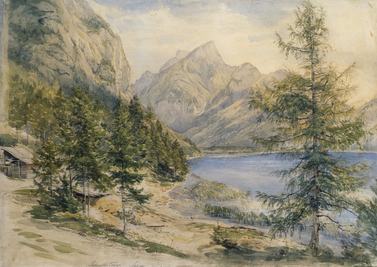 Leopoldsteinersee av Joseph Martin Höger