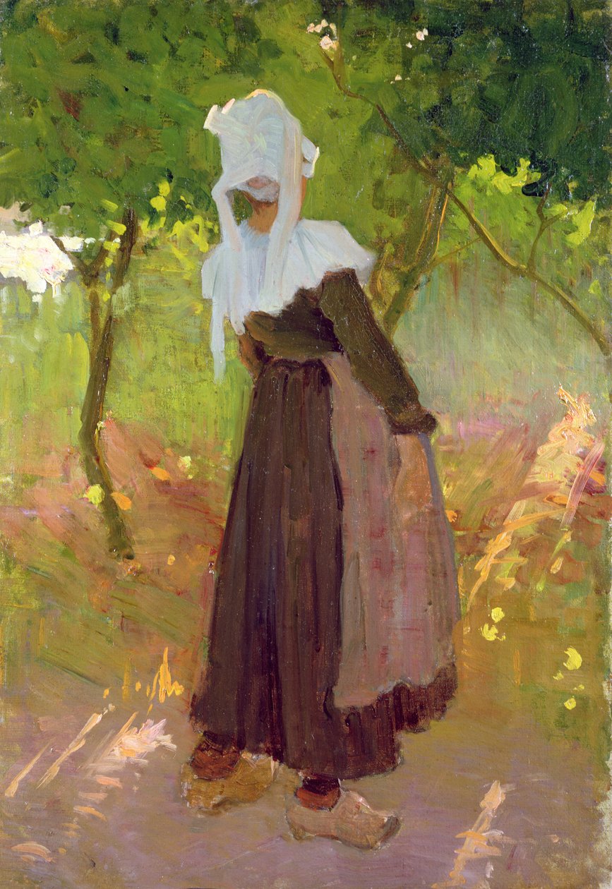 En Country Walk i Bretagne av Joseph Milner Kite