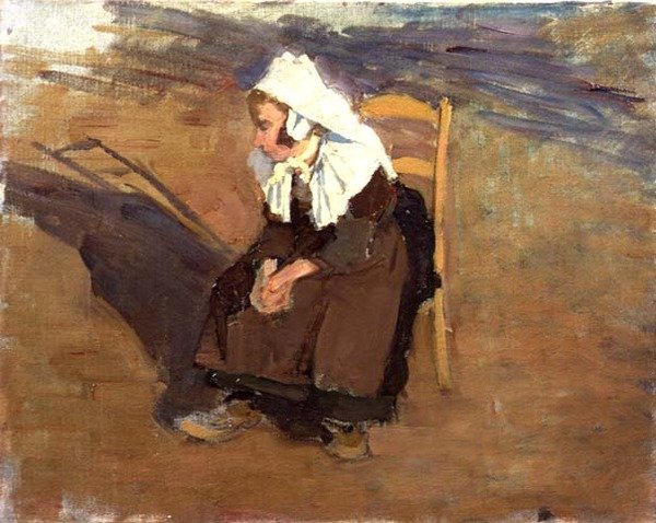 Evening Thoughts (olje på lerret) av Joseph Milner Kite
