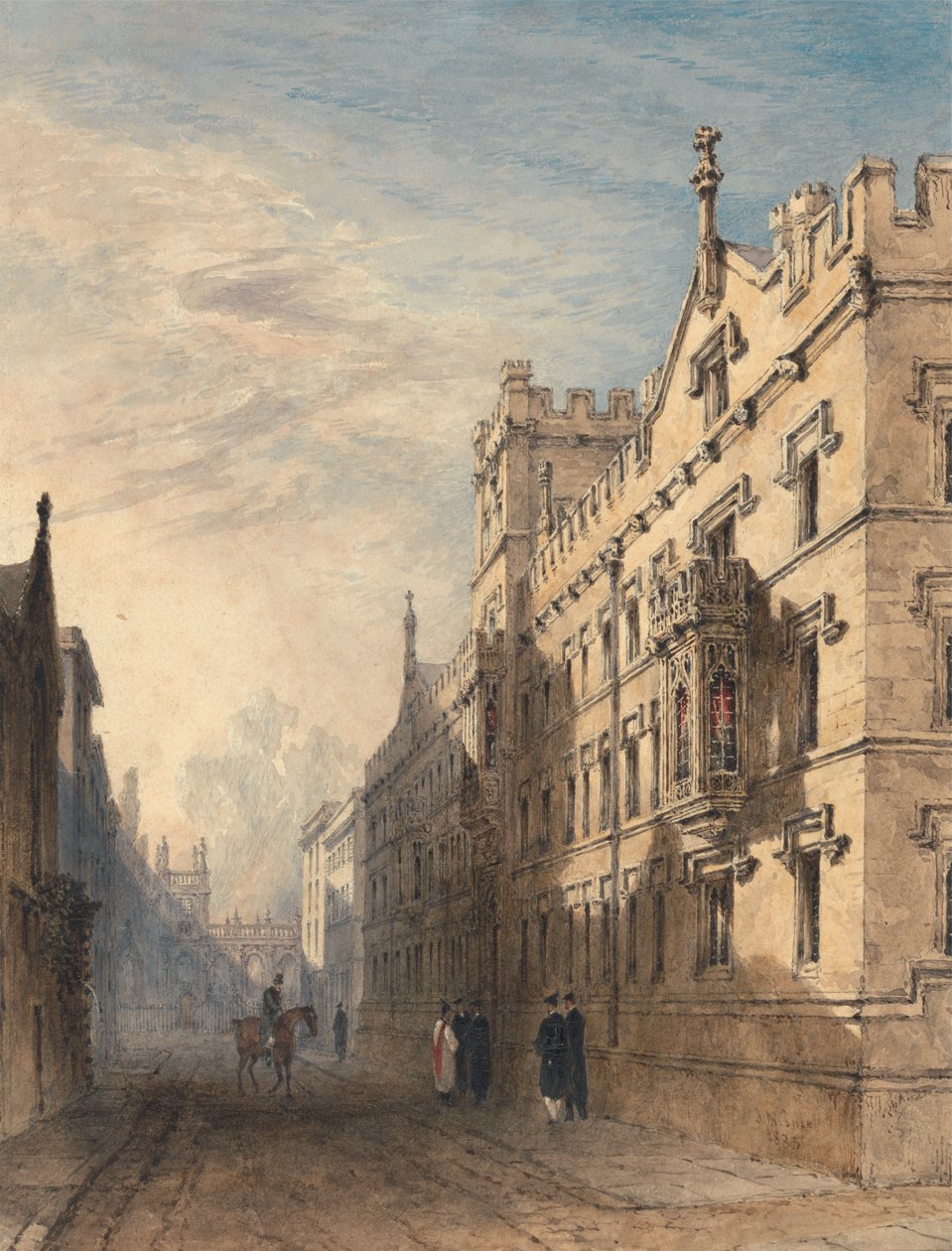 Exeter College, Oxford av Joseph Murray Ince