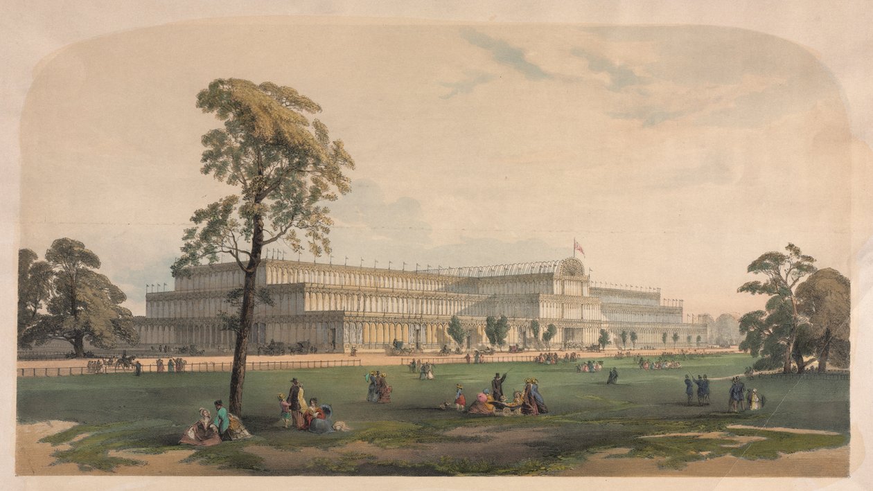 Krystallpalasset, ca. 1850. av Joseph Nash