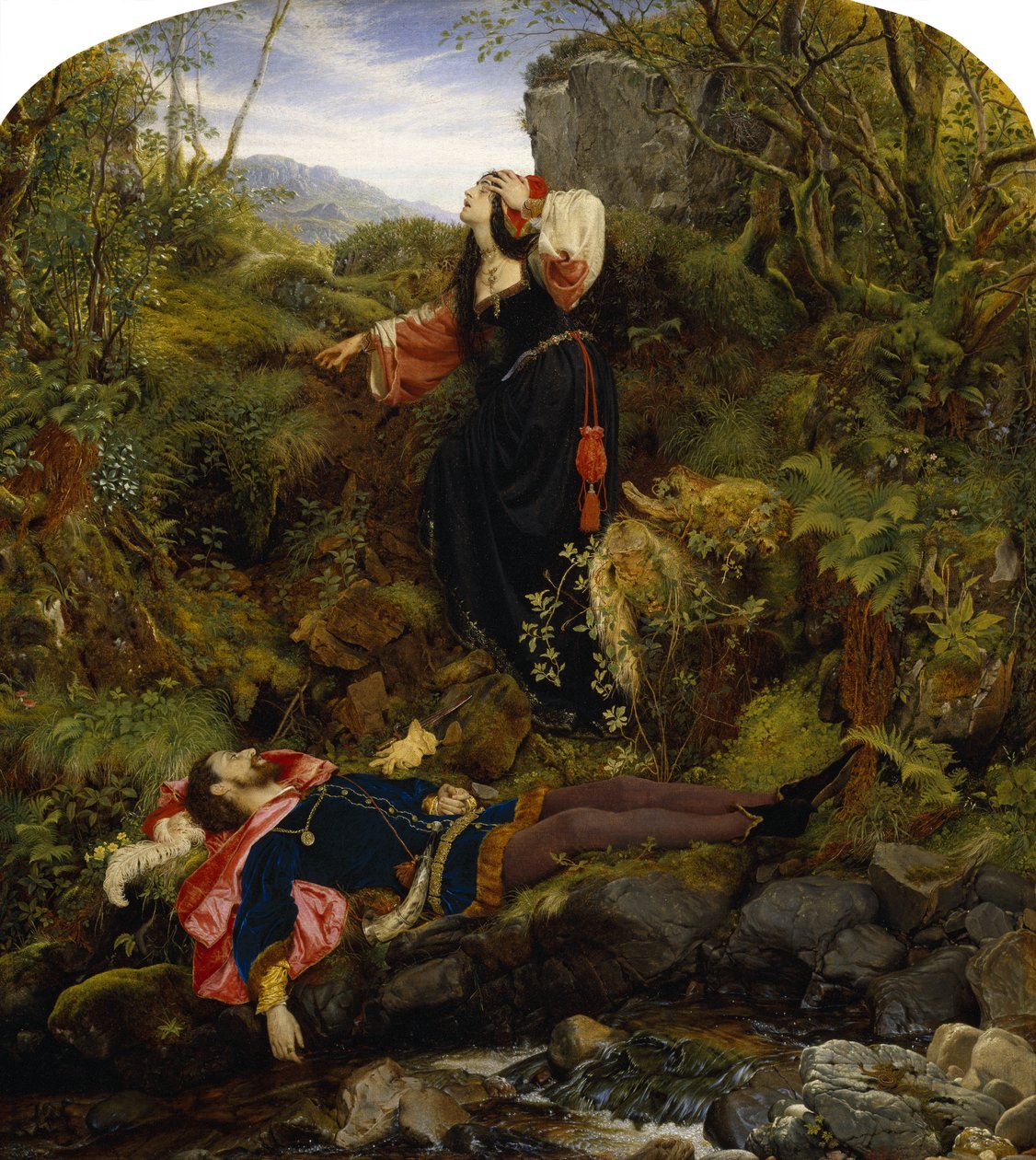The Bluidie Tryst av Joseph Noel Paton