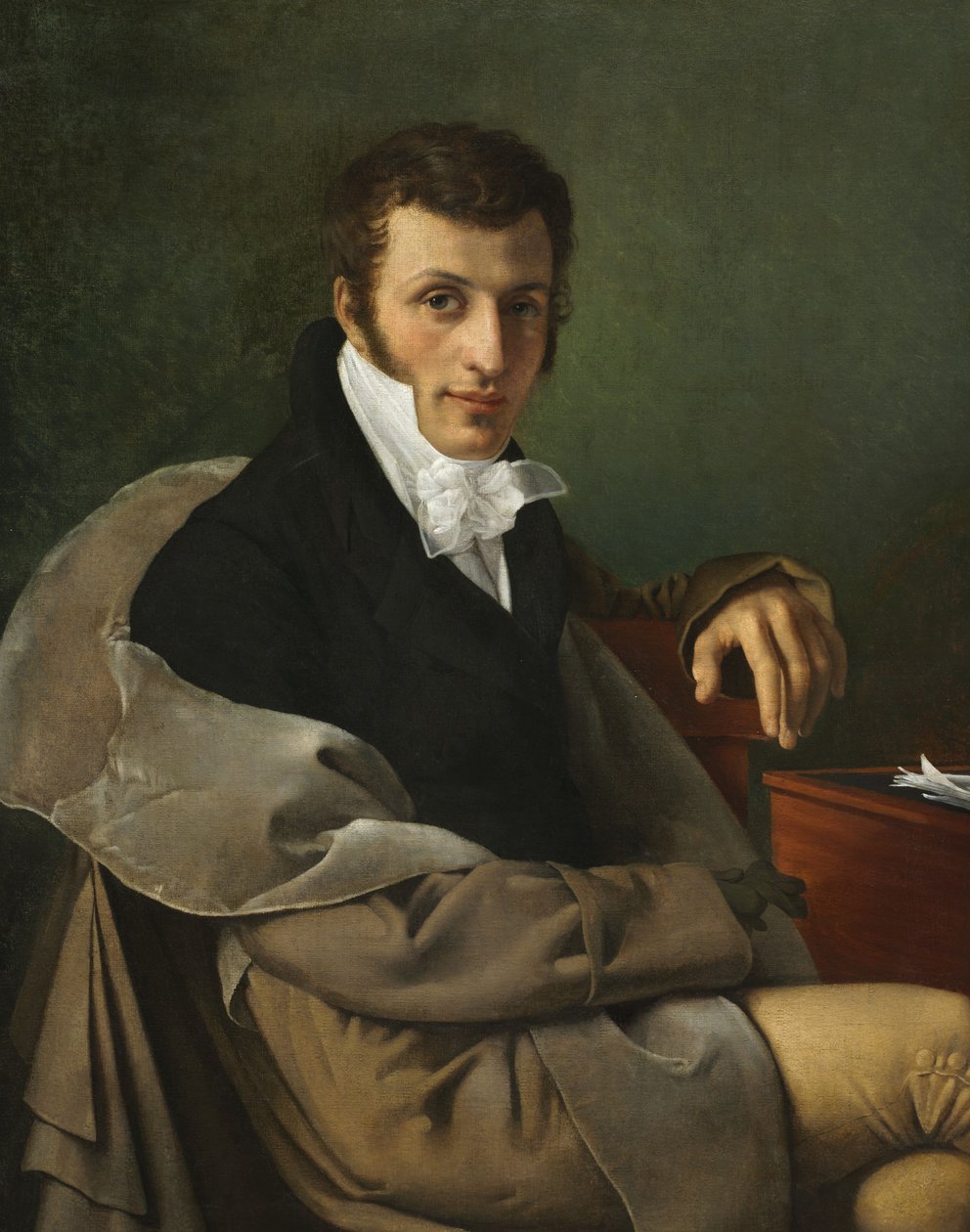 Selvportrett, ca. 1812 av Joseph Paelinck