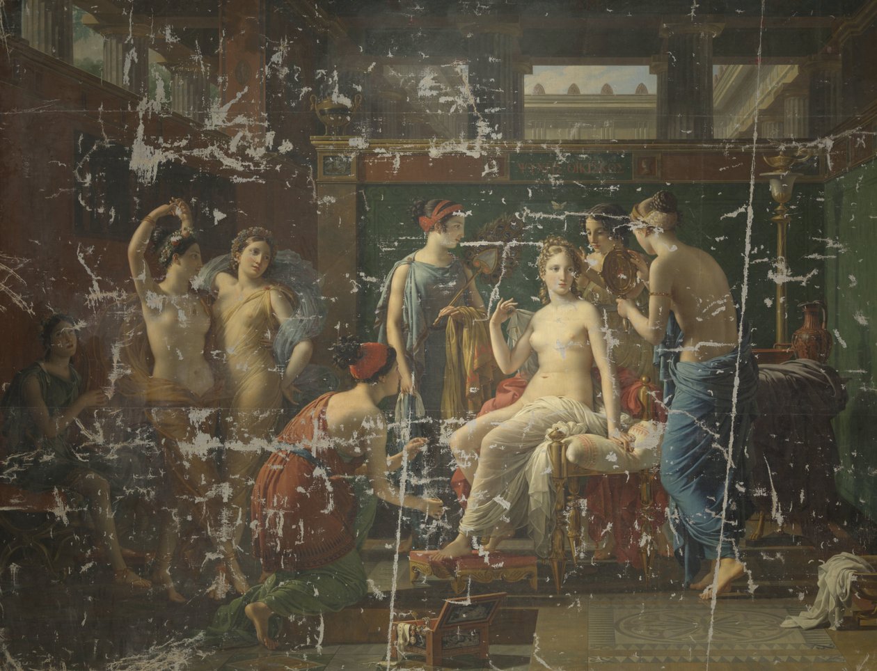 Psykens toalett av Joseph Paelinck
