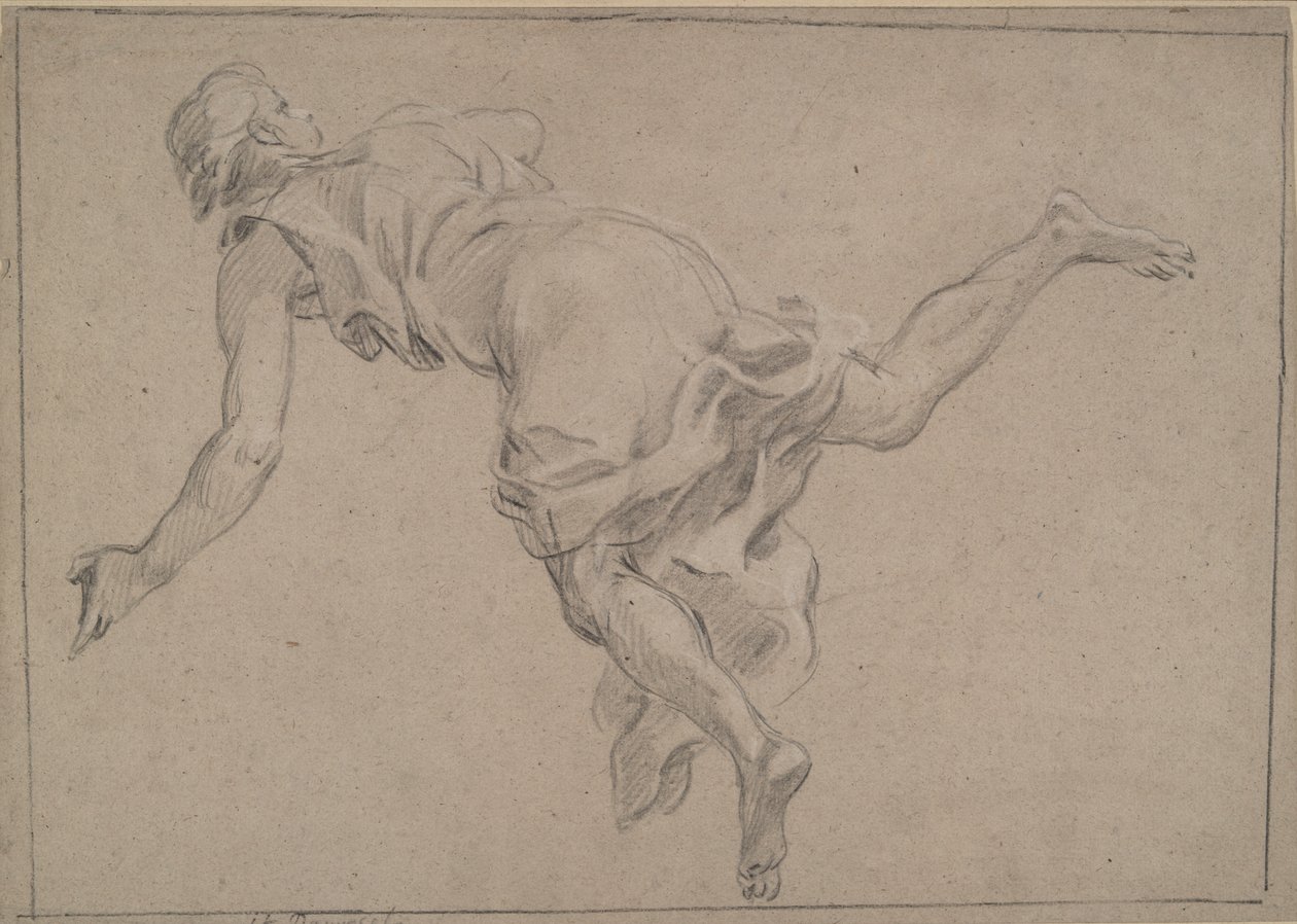 Fallende figur av Joseph Parrocel