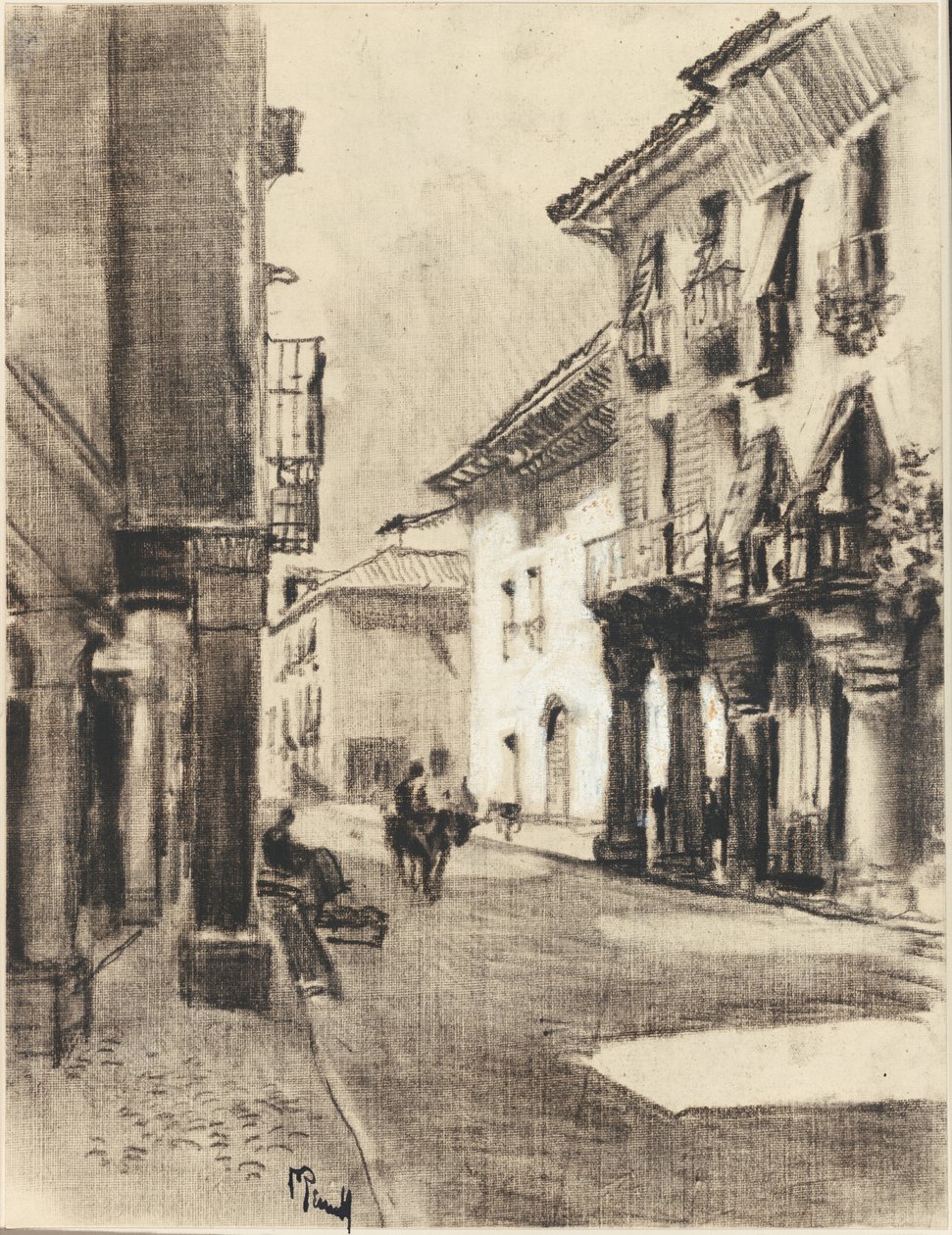 Calle ordfører Alcala av Joseph Pennell
