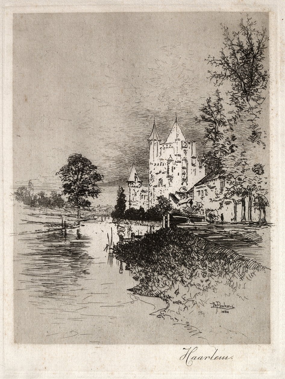 Haarlem, 1884. av Joseph Pennell
