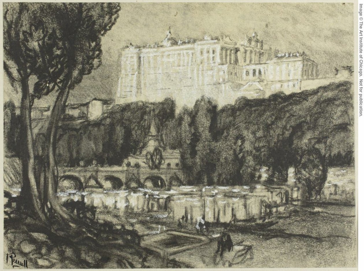 Madrid: Palasset av Joseph Pennell