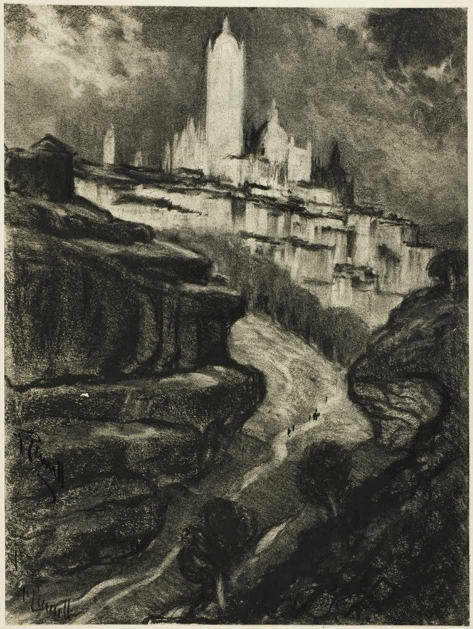 Segovia av Joseph Pennell