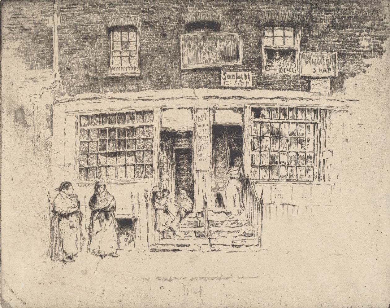 Sunlight Soap, 1905. av Joseph Pennell