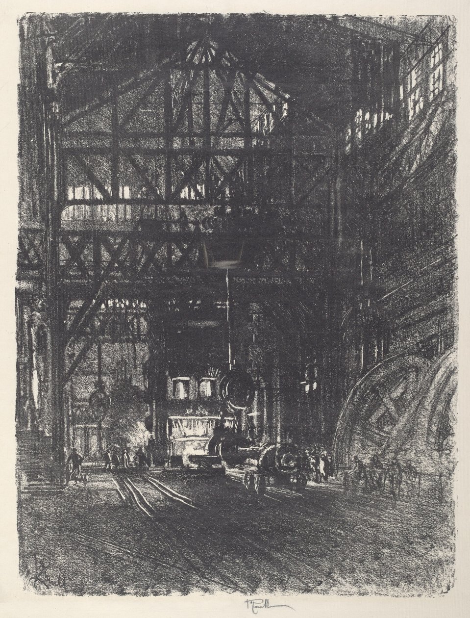 The Armor Plate Press av Joseph Pennell