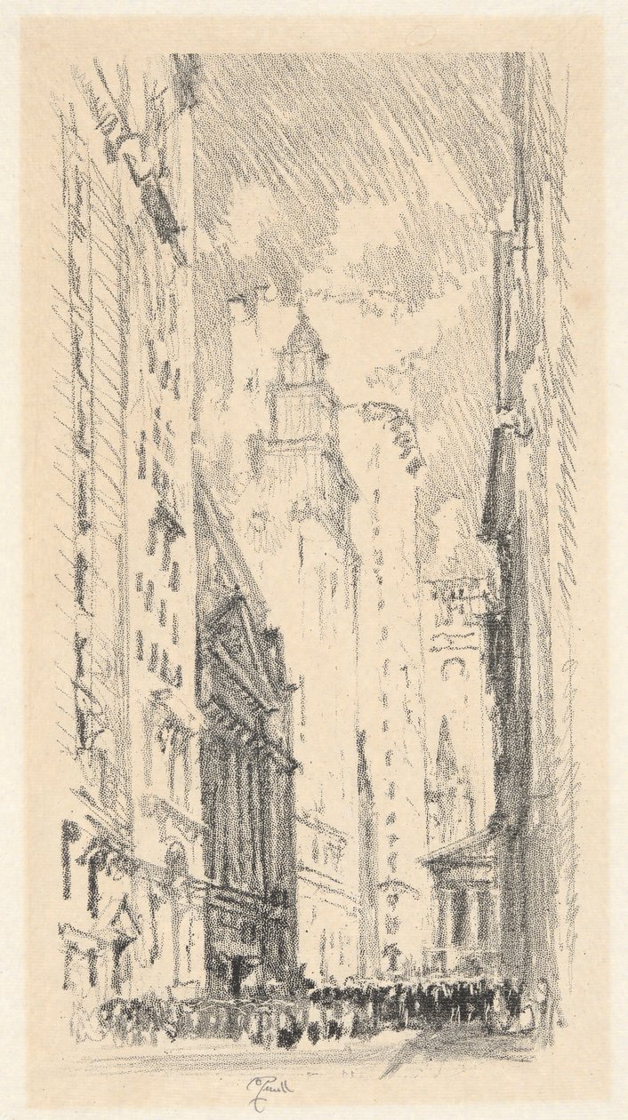 Børsen av Joseph Pennell