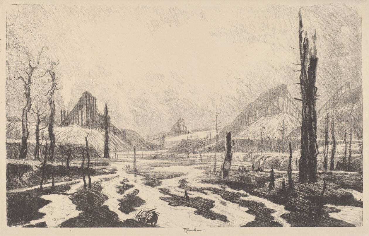 Ødedalens dal av Joseph Pennell