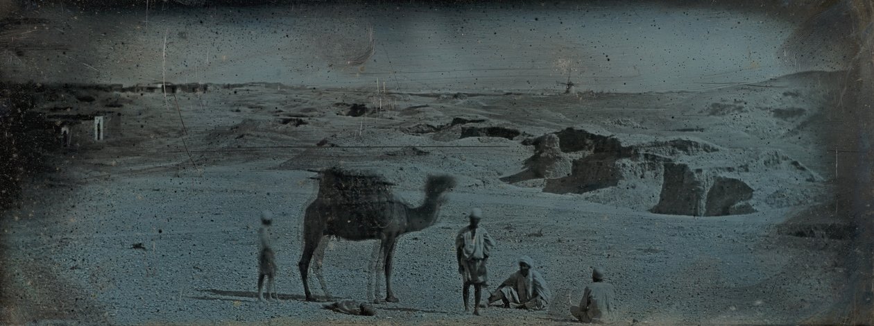 Ørken nær Alexandria, 1842. av Joseph Philibert Girault De Prangey