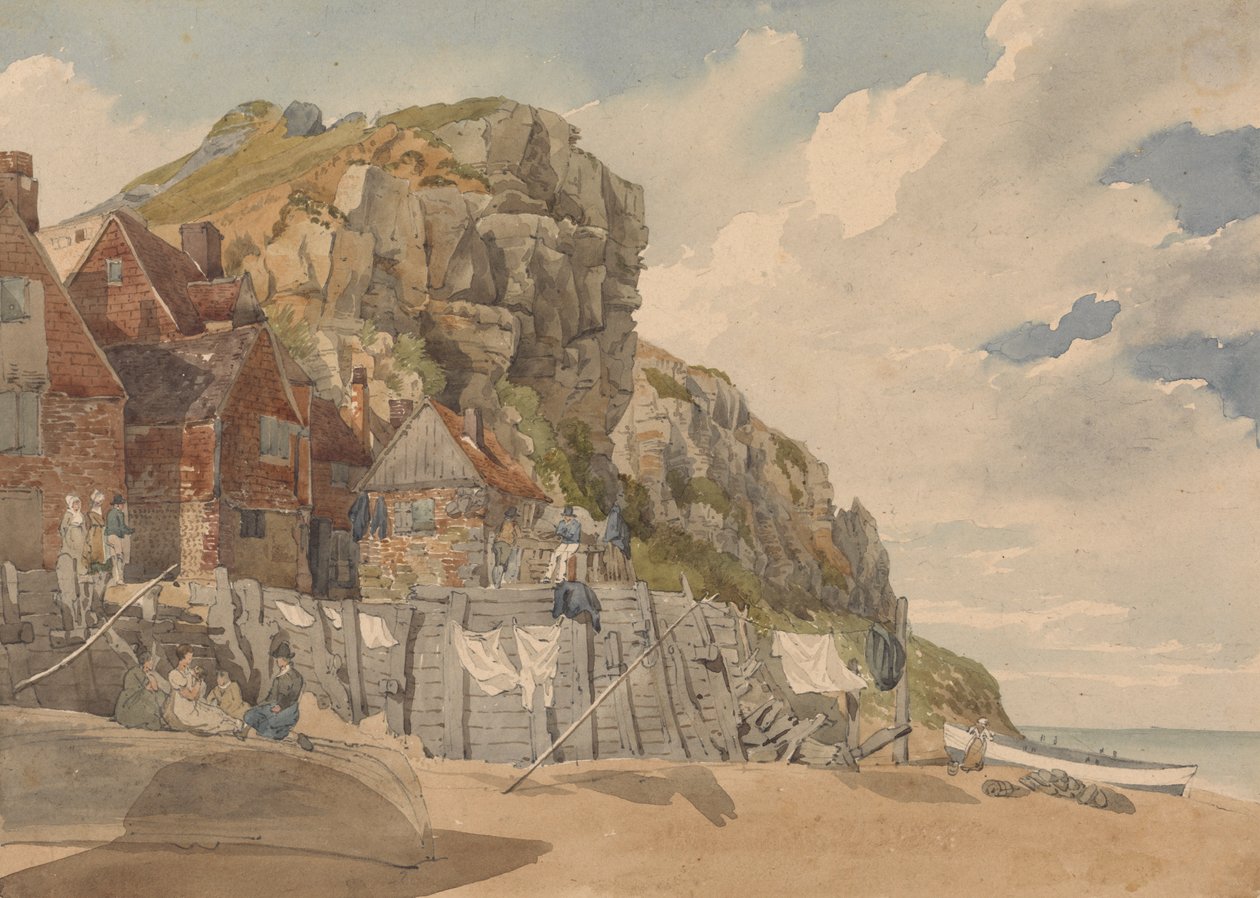 Fisherman's Quarters, Robin Hood's Bay av Joseph Powell
