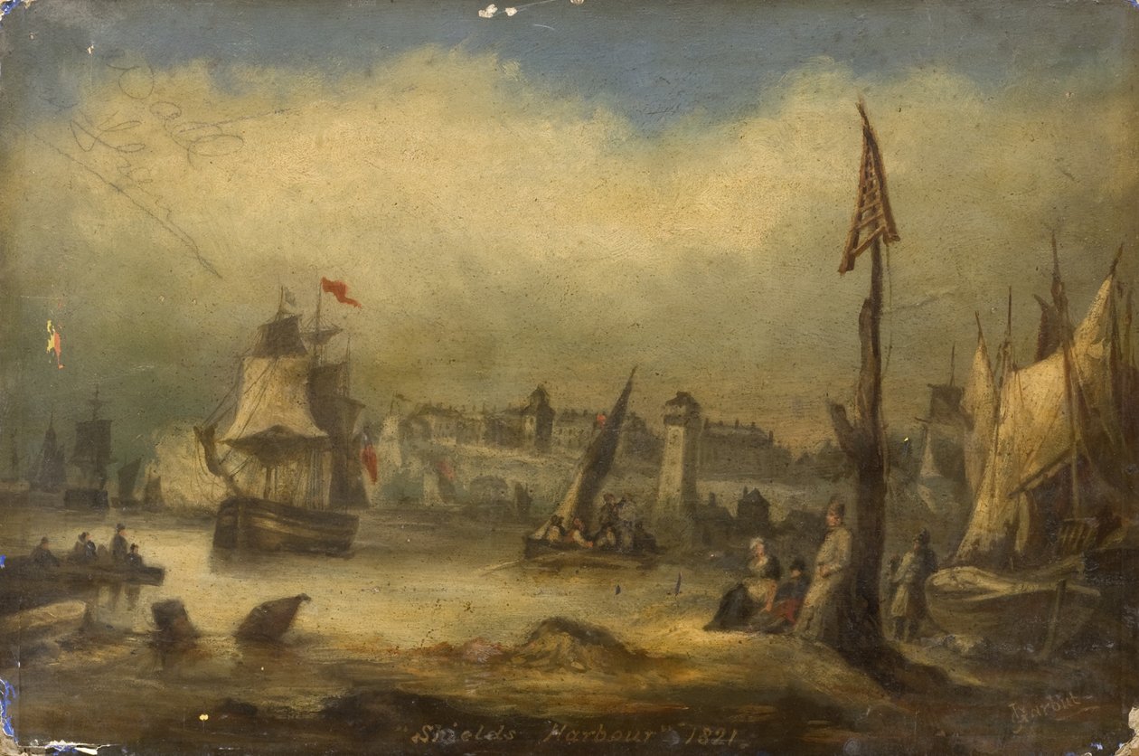 Shields Harbor 1821 av Joseph 