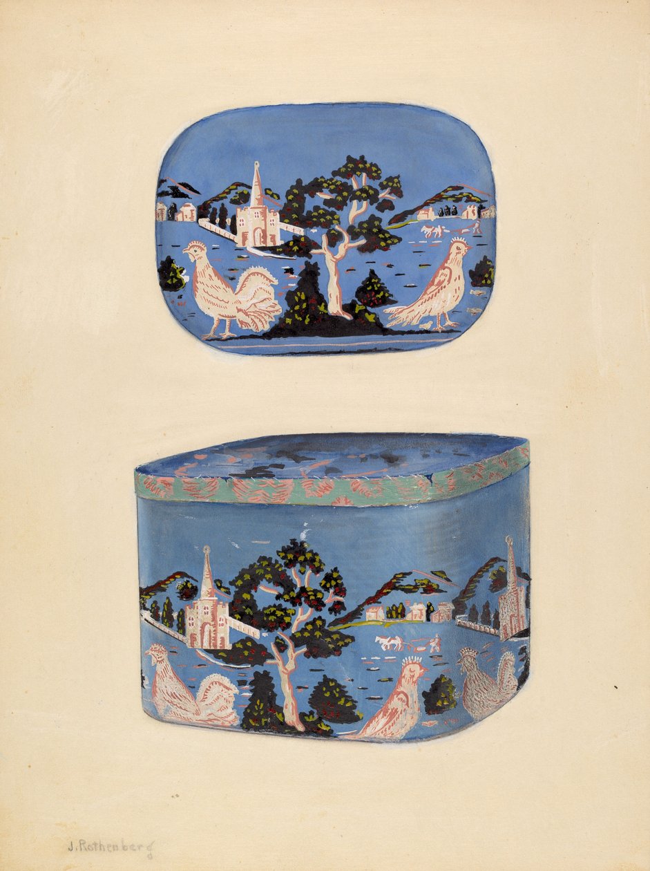Bandbox, c. 1937. av Joseph Rothenberg