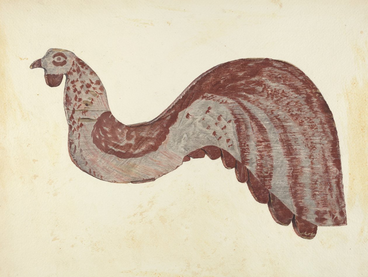Cock Weather Vane, 19351942. av Joseph Rothenberg