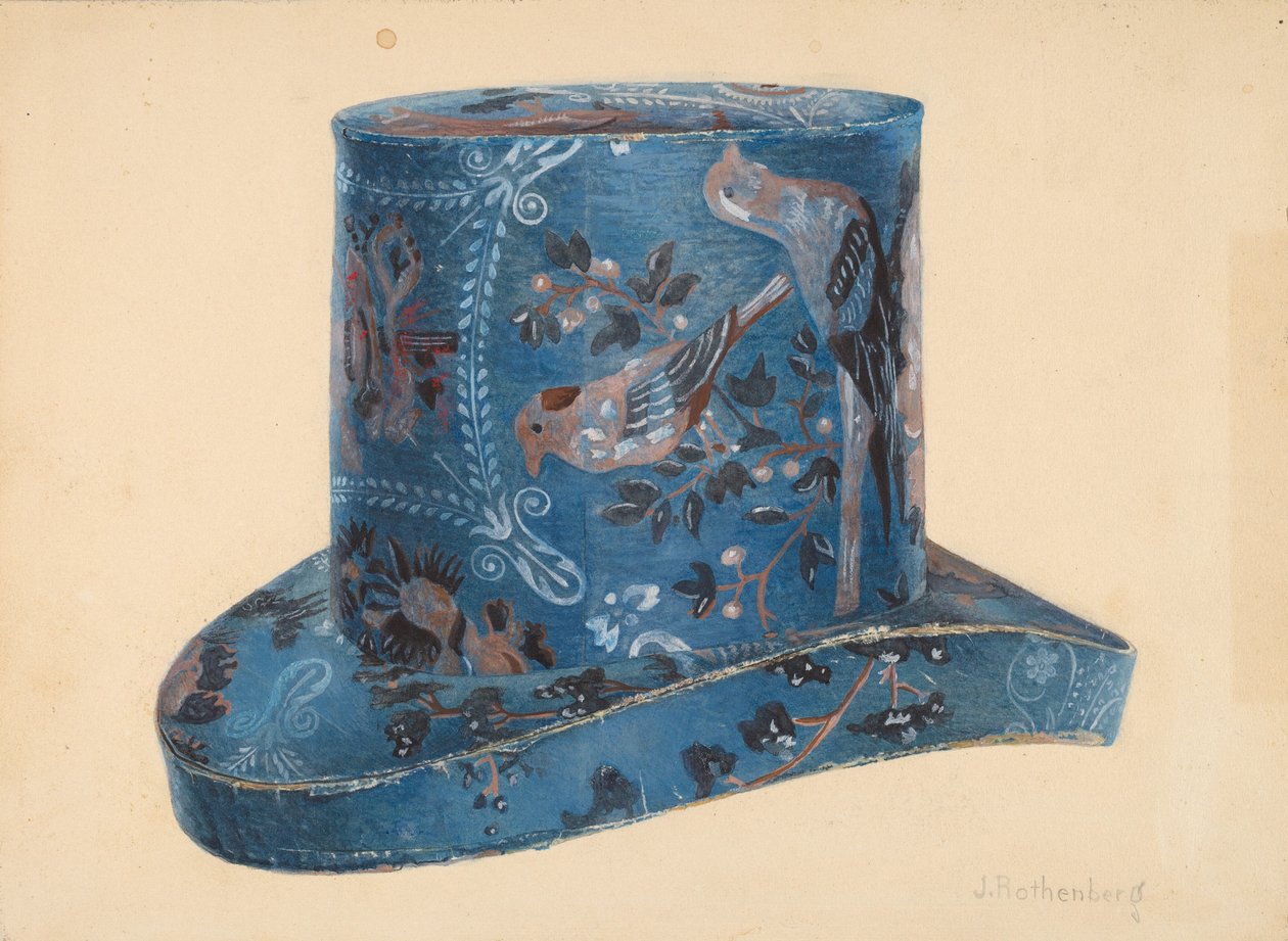 Hatteboks, ca. 1939. av Joseph Rothenberg