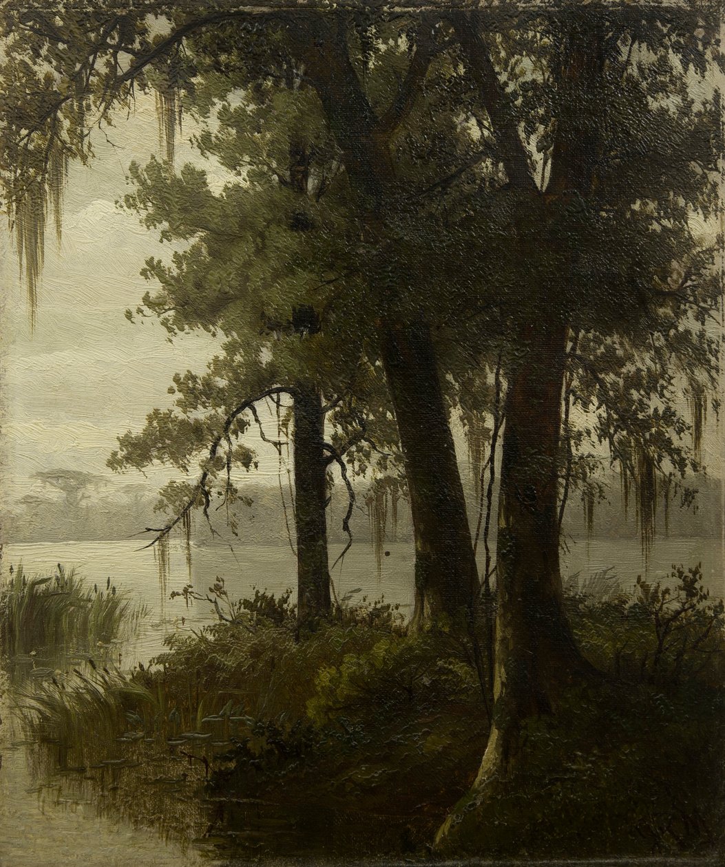 Sumpscene av Joseph Rusling Meeker