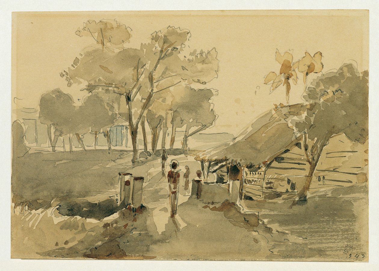 Point de Galle på Ceylon (Sri Lanka) av Joseph Selleny