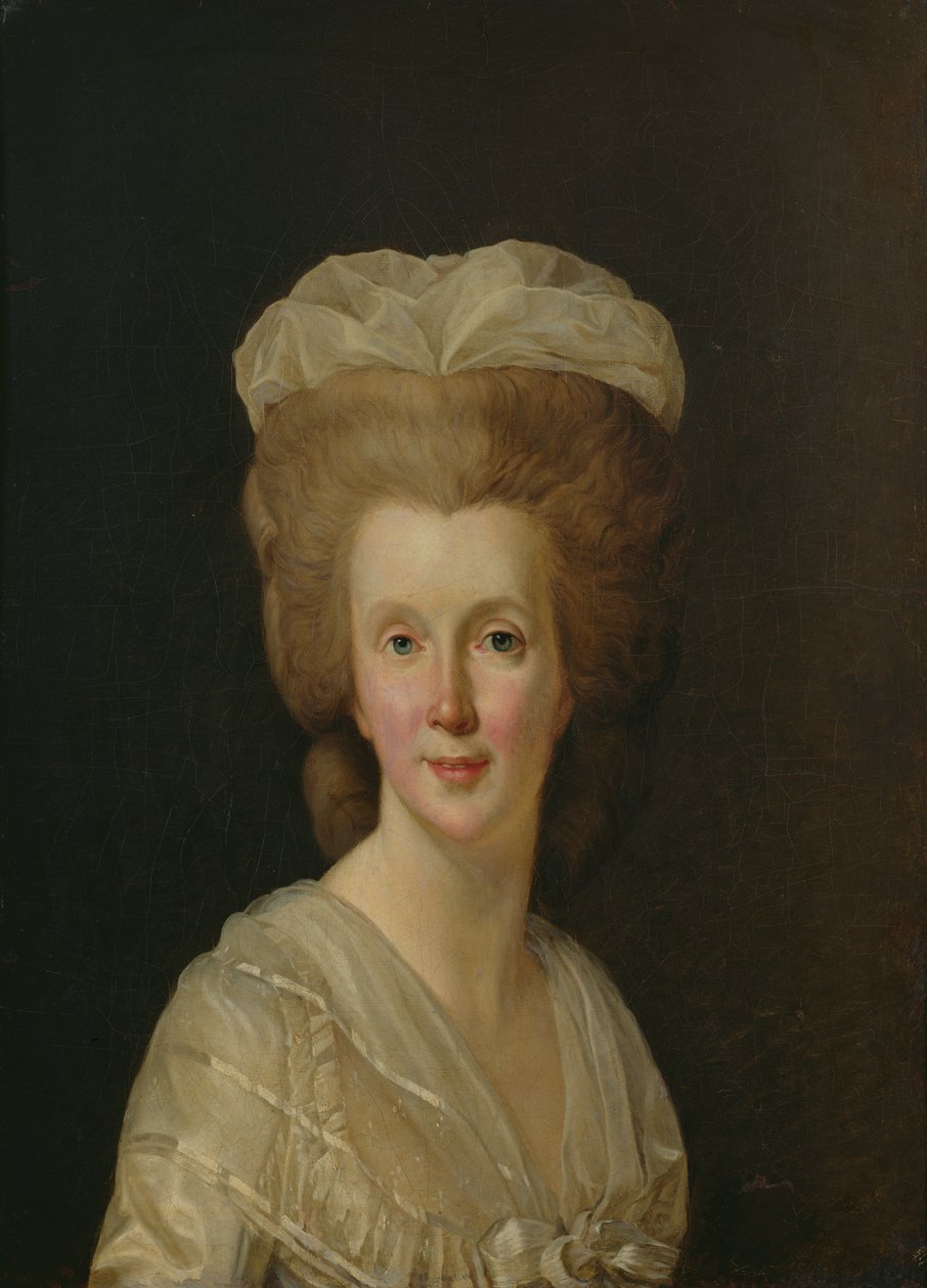 Portrett av Madame Necker (1739-94) av Joseph Siffred Duplessis