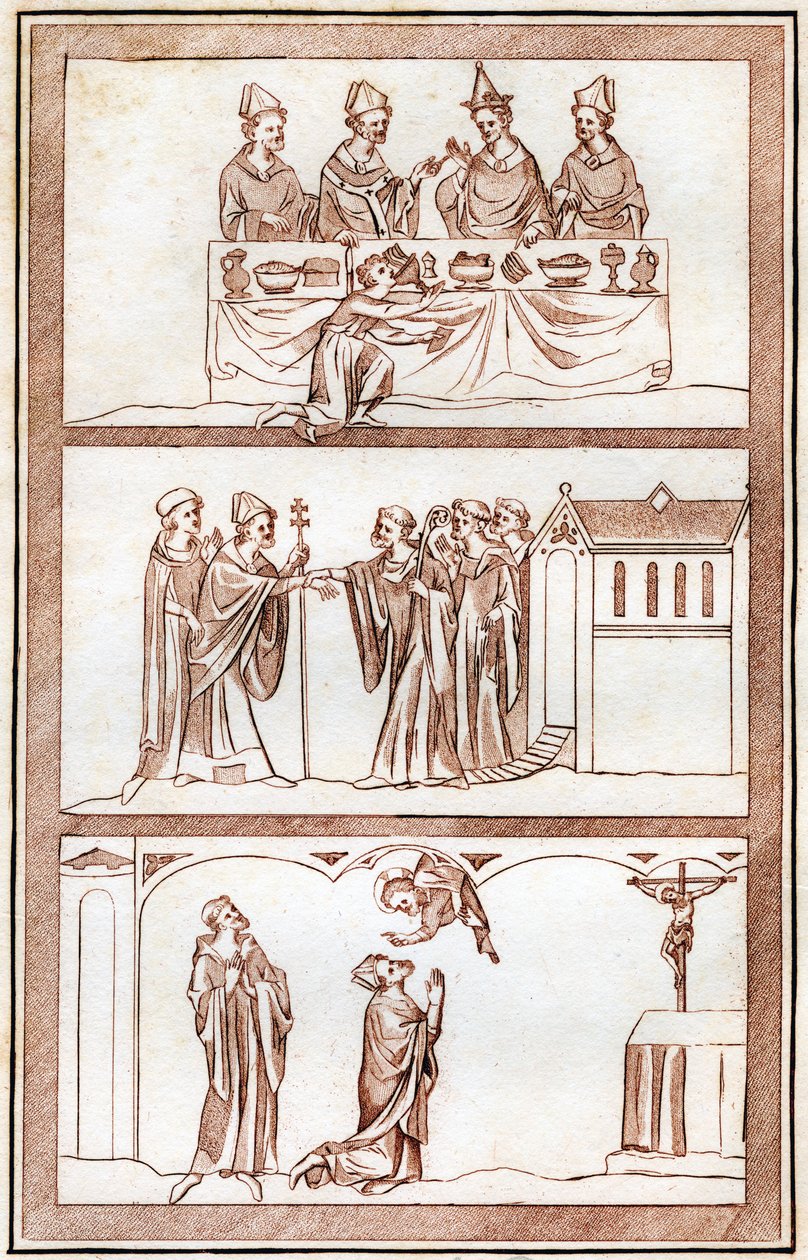 The Life of Thomas Becket, 1801. av Joseph Strutt