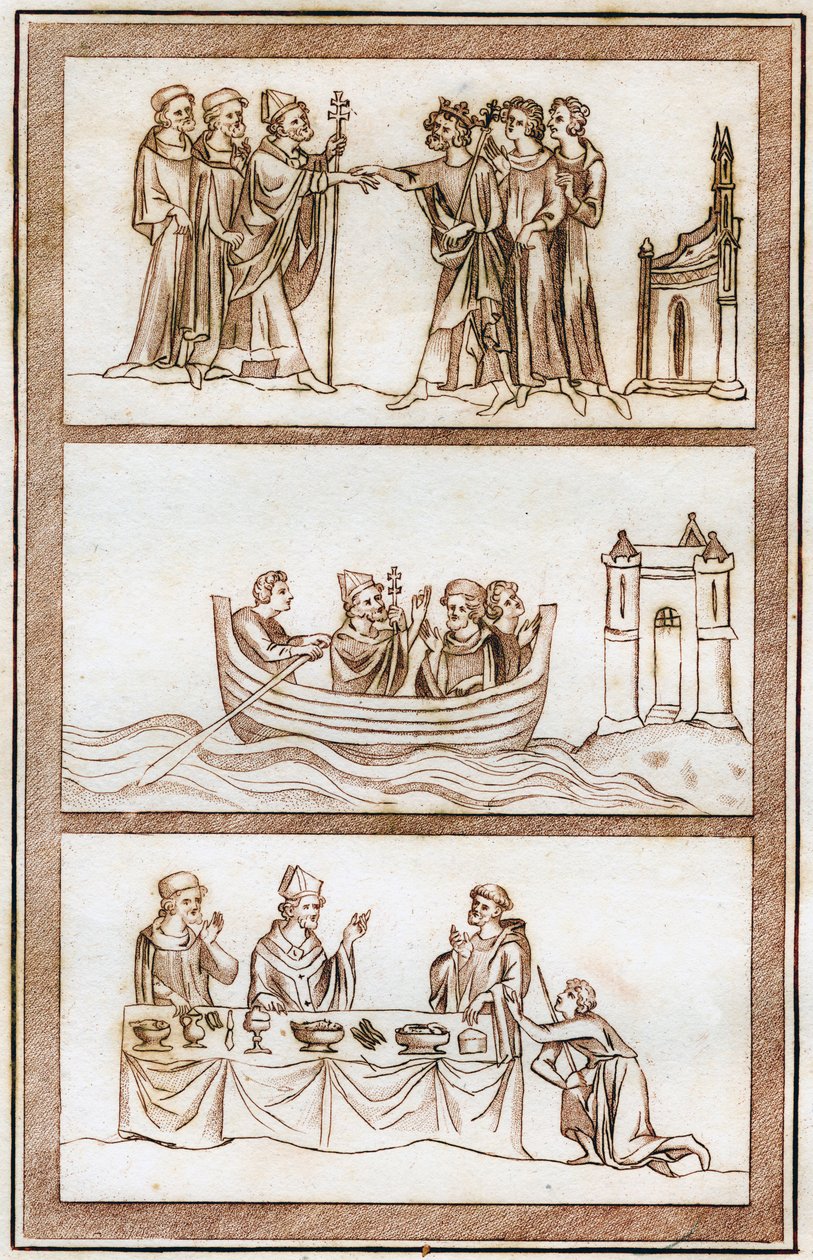 The Life of Thomas Becket, 1801. av Joseph Strutt