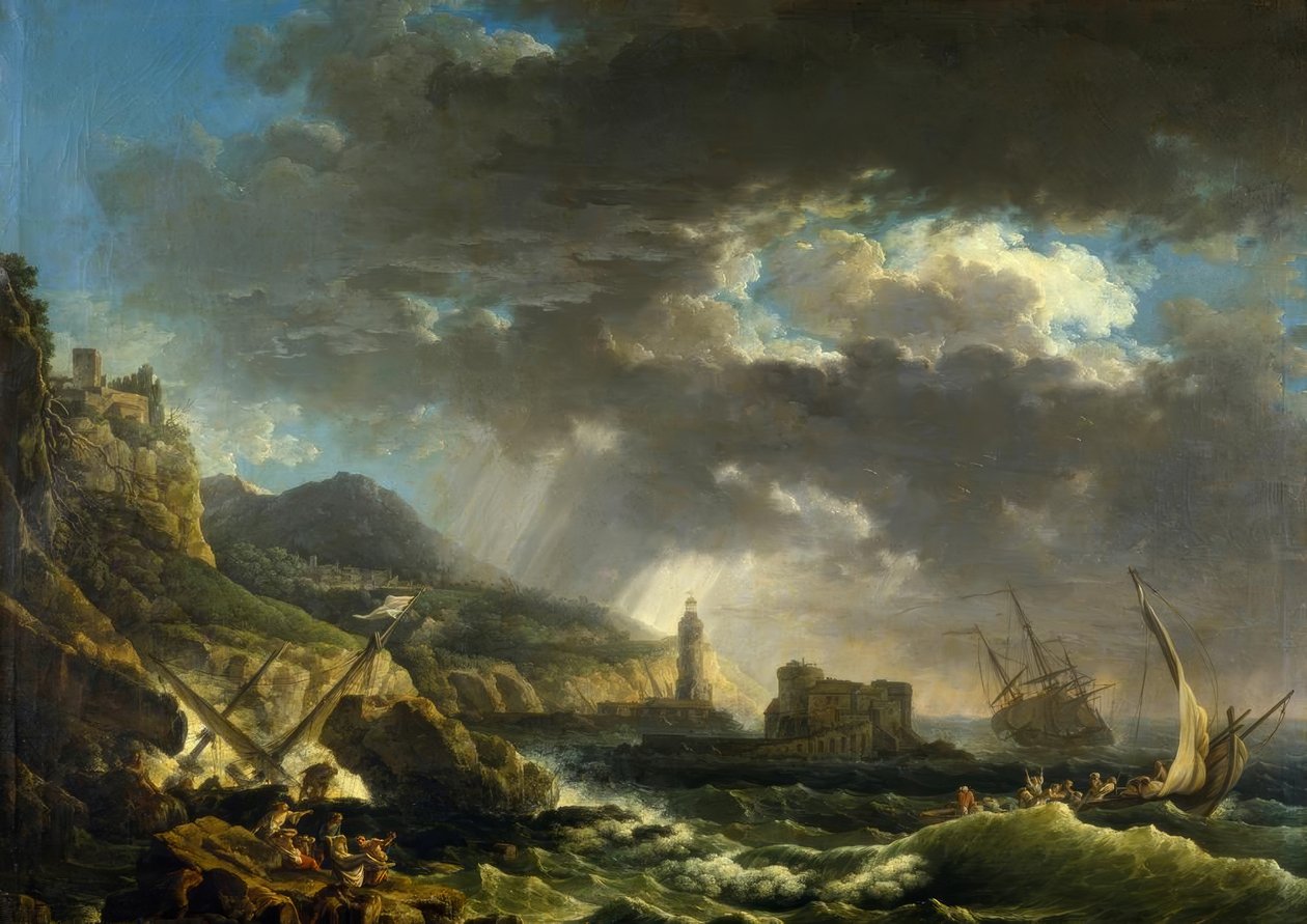 Forliset av Claude Joseph Vernet