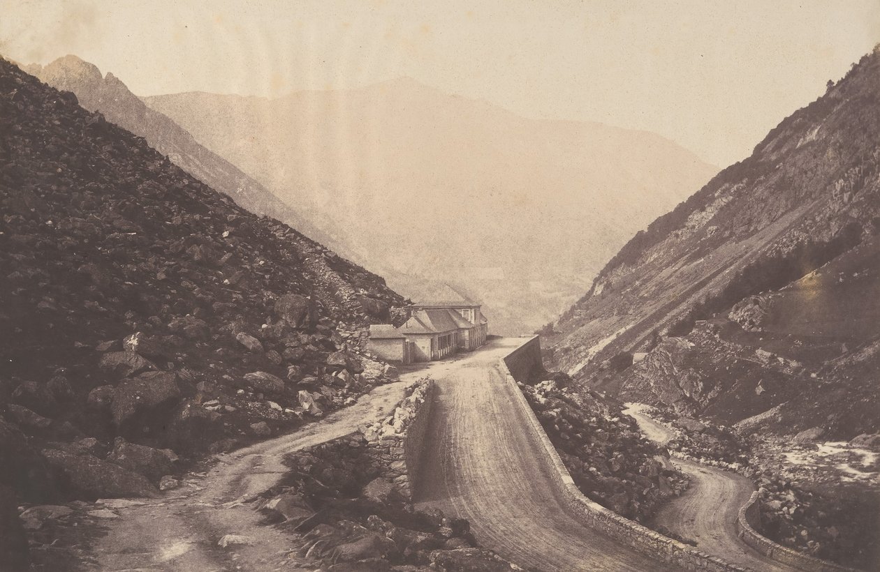 Raillière-bad i Cauterets, 1853. av Joseph Vigier