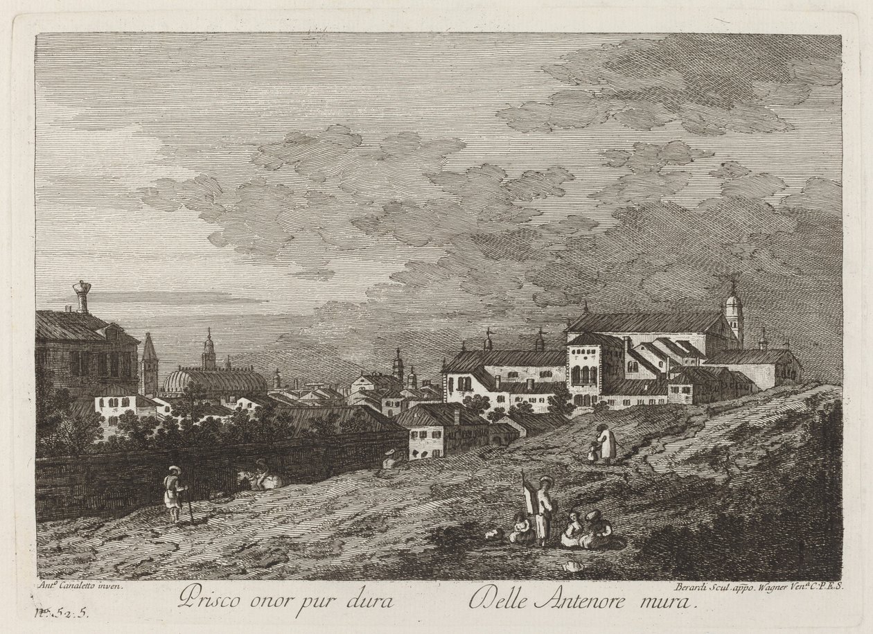 Priscus-æren varer fortsatt ..., ca. 1760. av Joseph Wagner