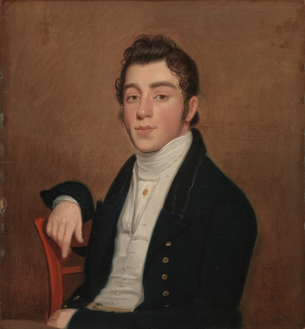 Portrett av Mendes Cohen, 1818. av Joseph Wood