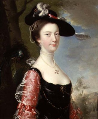 Anne Hanway av Joseph Wright of Derby