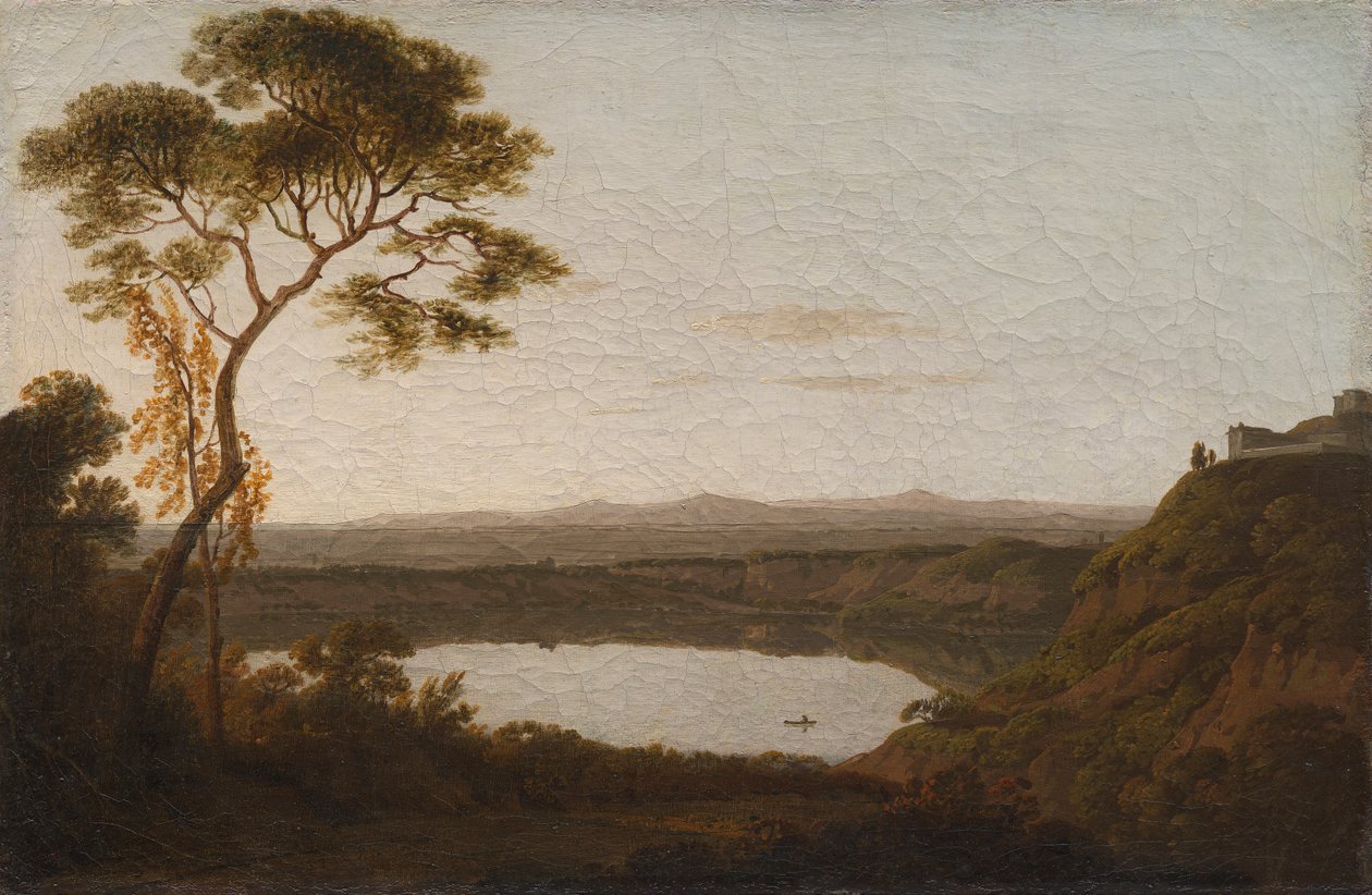 Albanosjøen av Joseph Wright of Derby