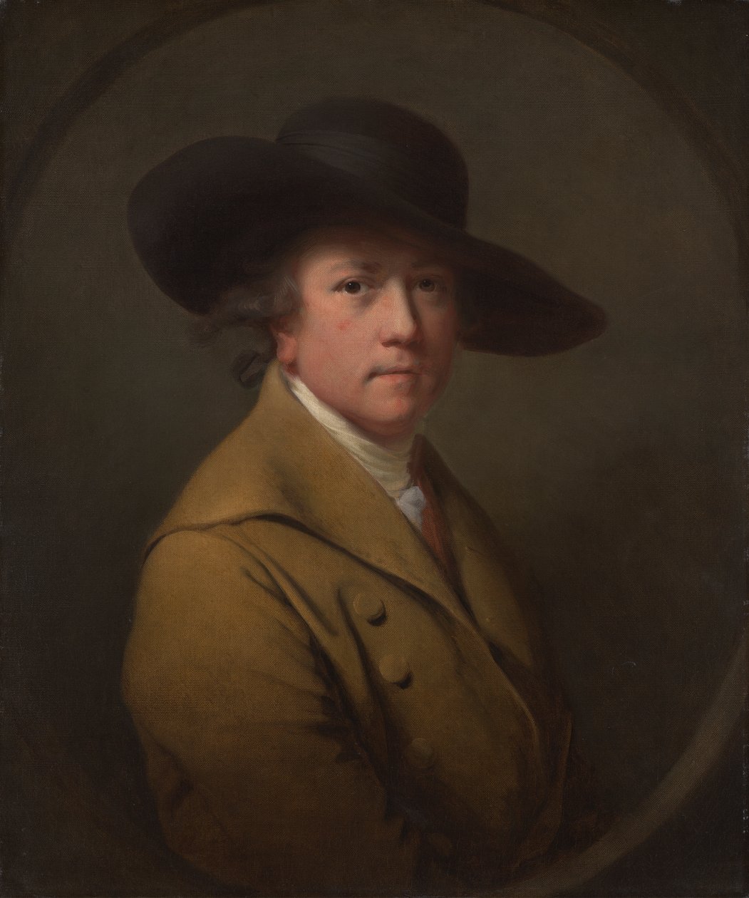 Selvportrett av Joseph Wright of Derby