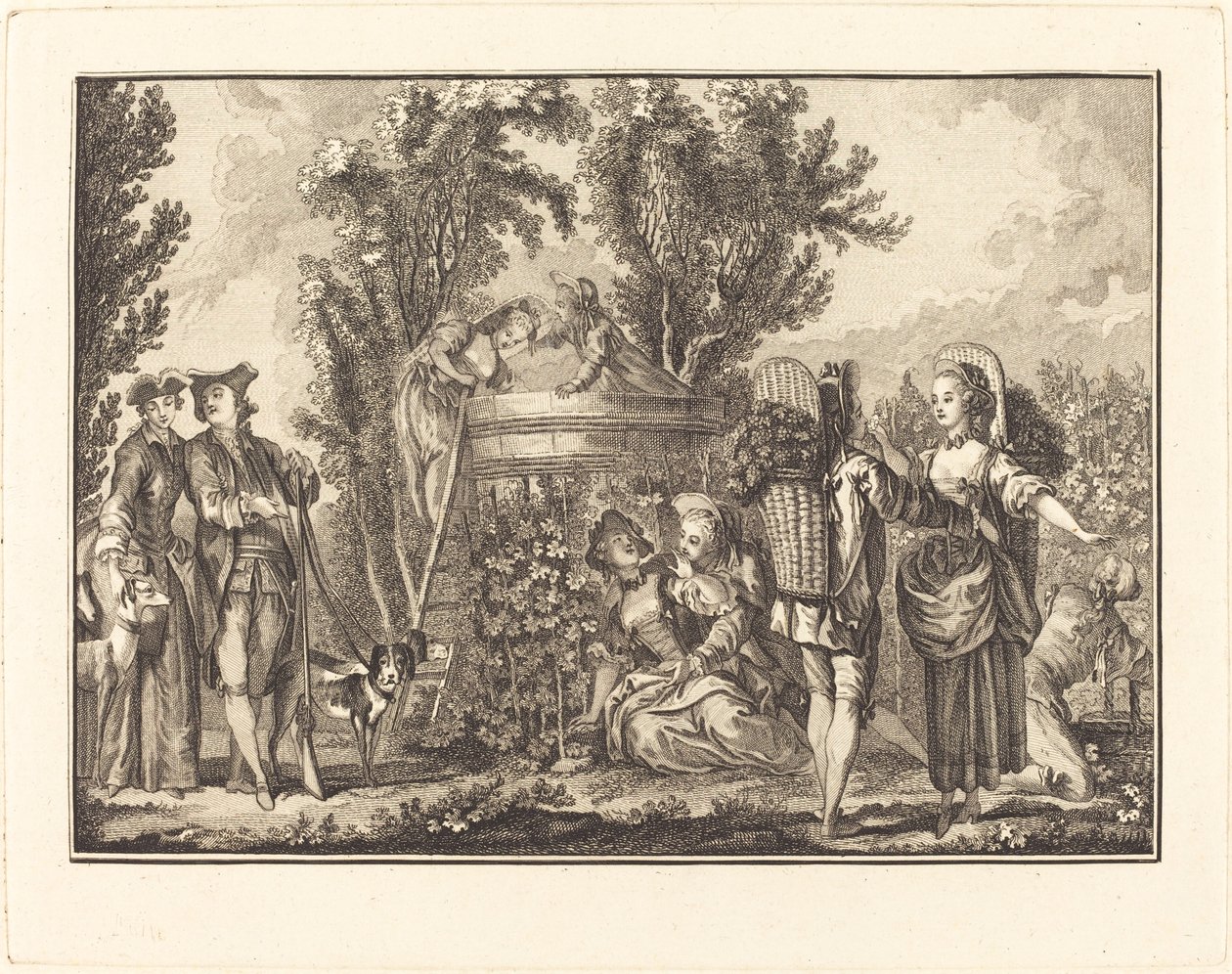 Høst av Joseph de Longueil after Charles Eisen